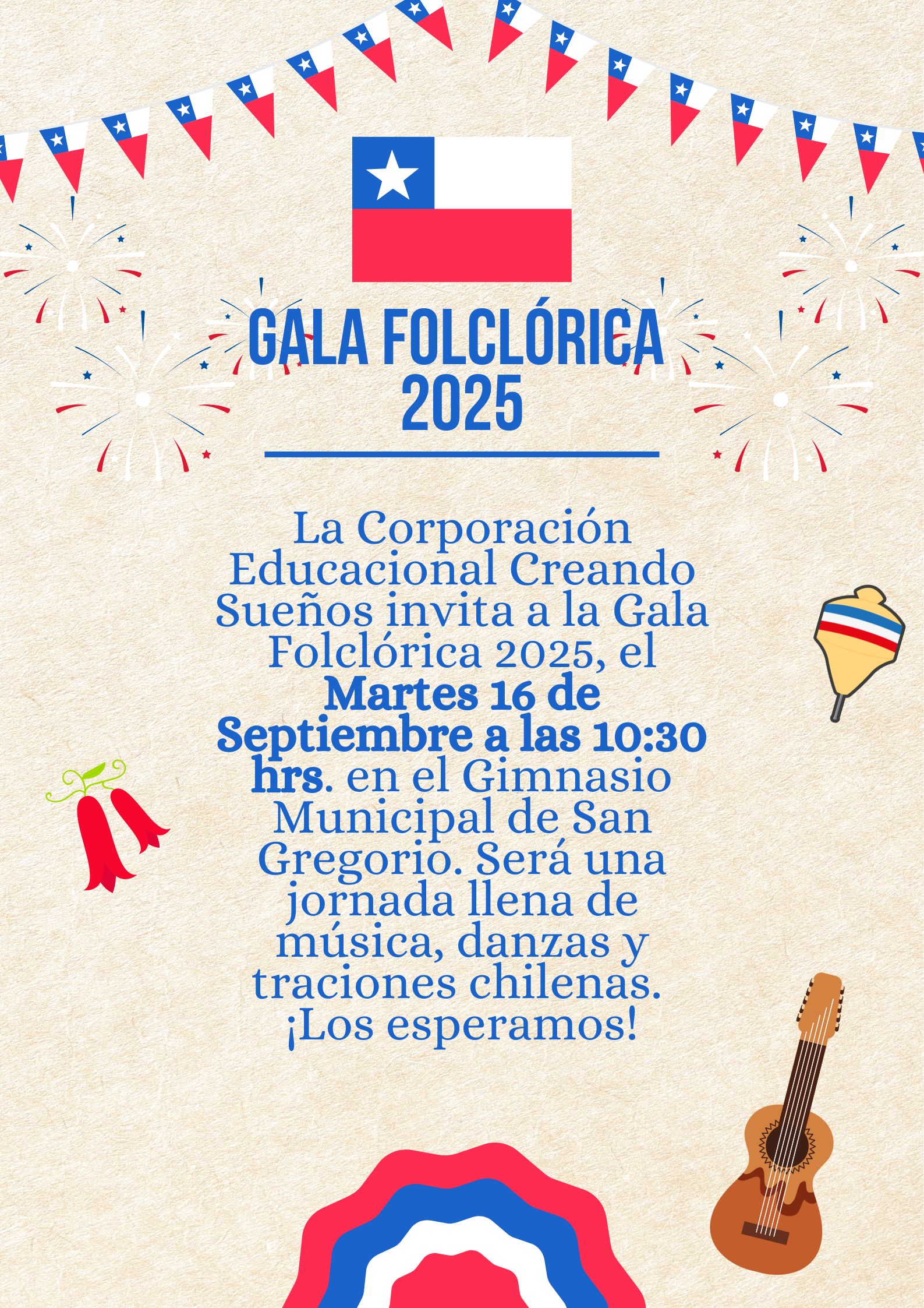 Afiche Gala Folclórica